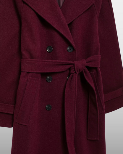 Billie | Burgundy Trench Coat