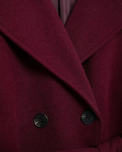 Billie | Burgundy Trench Coat