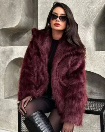 Faux Fur Coat